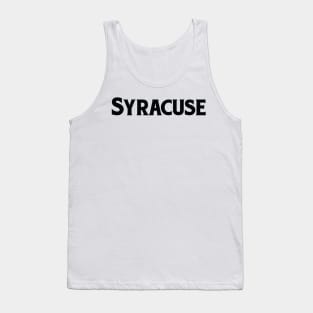 Syracuse New York Raised Me Tank Top